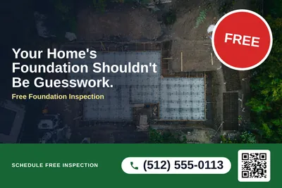 Local Offer · Photo Overlay: Your Home's Foundation Shouldn't Be Guesswork.