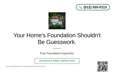 Minimal White · Centered Elegant: Your Home's Foundation Shouldn't Be Guesswork.