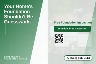 Modern Gradient · Diagonal Split: Your Home's Foundation Shouldn't Be Guesswork.