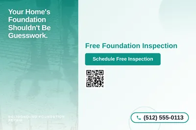 Modern Gradient · Side Stripe: Your Home's Foundation Shouldn't Be Guesswork.