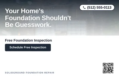 Modern Gradient · Top-Down Fade: Your Home's Foundation Shouldn't Be Guesswork.