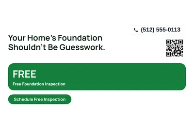 Modern · Offer Menu: Your Home's Foundation Shouldn't Be Guesswork.
