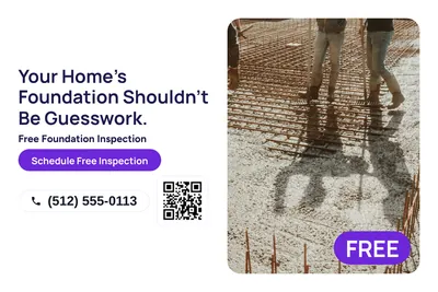 Modern · Split: Your Home's Foundation Shouldn't Be Guesswork.