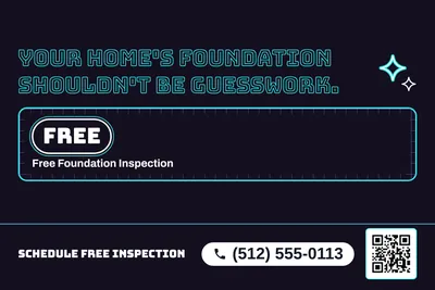 Neon night · Checklist: Your Home's Foundation Shouldn't Be Guesswork.