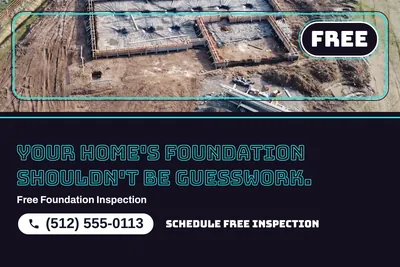 Neon night · Photo Hero: Your Home's Foundation Shouldn't Be Guesswork.
