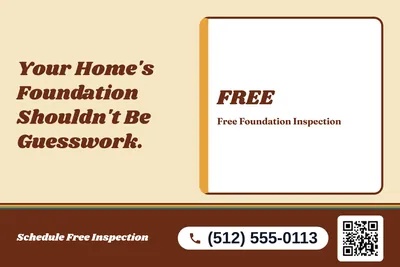Retro 70s · Checklist: Your Home's Foundation Shouldn't Be Guesswork.