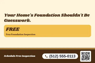 Retro 70s · Offer Menu: Your Home's Foundation Shouldn't Be Guesswork.