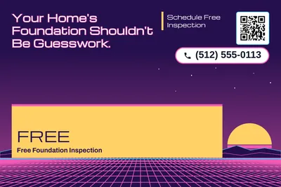 Synthwave · Offer Menu: Your Home's Foundation Shouldn't Be Guesswork.