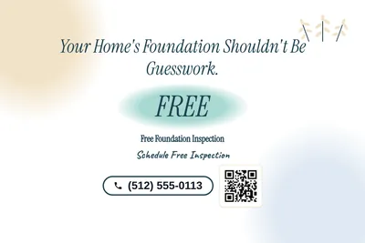 Soft watercolour · Big Offer: Your Home's Foundation Shouldn't Be Guesswork.