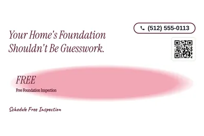 Soft watercolour · Offer Menu: Your Home's Foundation Shouldn't Be Guesswork.
