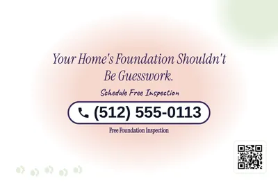 Soft watercolour · Phone Billboard: Your Home's Foundation Shouldn't Be Guesswork.