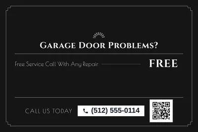 Art deco · Offer Menu: Garage Door Problems?