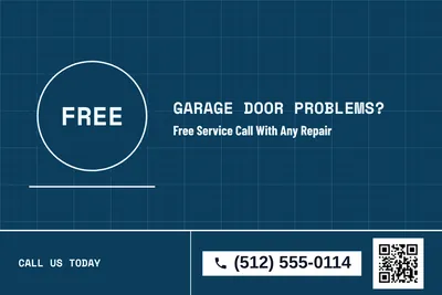 Blueprint · Big Offer: Garage Door Problems?