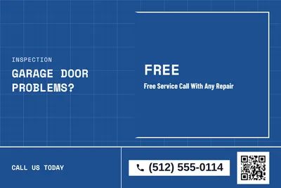 Blueprint · Checklist: Garage Door Problems?