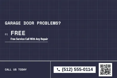 Blueprint · Offer Menu: Garage Door Problems?