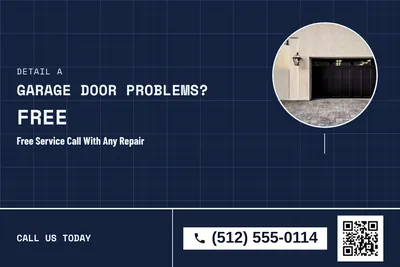 Blueprint · Photo Frame: Garage Door Problems?