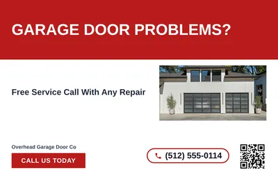 Bold Color Block · Horizontal Bands: Garage Door Problems?