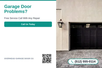Clean Photo · Text Left, Photo Right: Garage Door Problems?