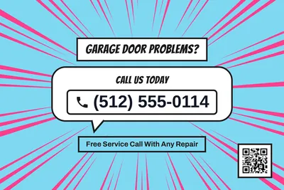 Comic pop · Phone Billboard: Garage Door Problems?