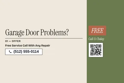 Contemporary · Checklist: Garage Door Problems?