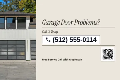 Contemporary · Phone Billboard: Garage Door Problems?