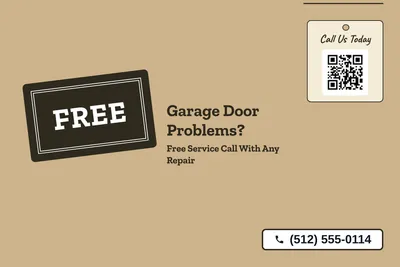 Kraft and stamp · Big Offer: Garage Door Problems?