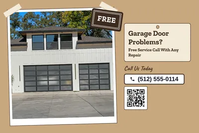 Kraft and stamp · Photo Hero: Garage Door Problems?