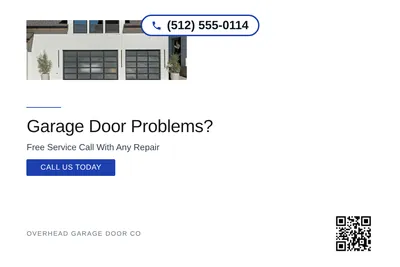 Minimal White · Bottom Heavy: Garage Door Problems?