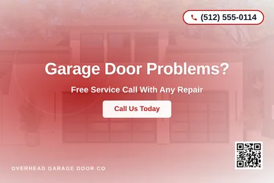 Modern Gradient · Radial Burst: Garage Door Problems?