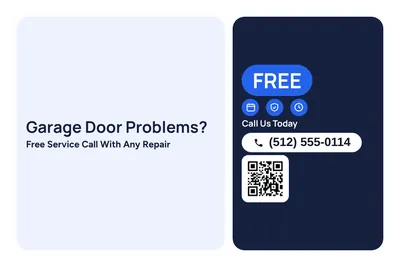 Modern · Checklist: Garage Door Problems?