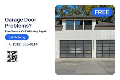 Modern · Photo Hero: Garage Door Problems?