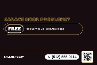 Neon night · Offer Menu: Garage Door Problems?