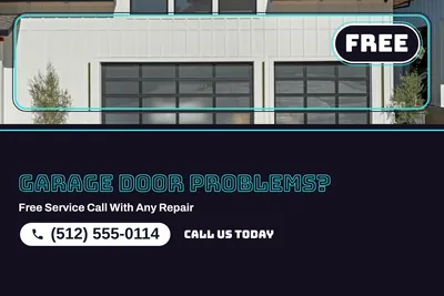 Neon night · Photo Hero: Garage Door Problems?