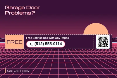 Synthwave · Coupon: Garage Door Problems?