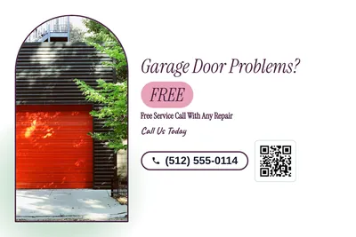 Soft watercolour · Checklist: Garage Door Problems?