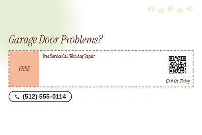 Soft watercolour · Coupon: Garage Door Problems?