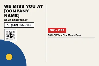 Bauhaus · Checklist: We Miss You at [Company Name]