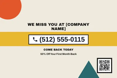 Bauhaus · Phone Billboard: We Miss You at [Company Name]