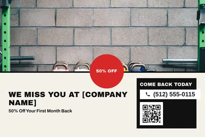 Bauhaus · Photo Hero: We Miss You at [Company Name]