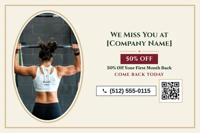 Classic · Photo Frame: We Miss You at [Company Name]