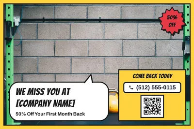 Comic pop · Photo Hero: We Miss You at [Company Name]