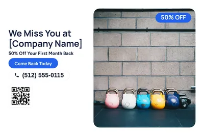 Modern · Photo Hero: We Miss You at [Company Name]