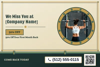 Steampunk · Photo Frame: We Miss You at [Company Name]