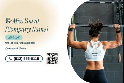 Soft watercolour · Split: We Miss You at [Company Name]