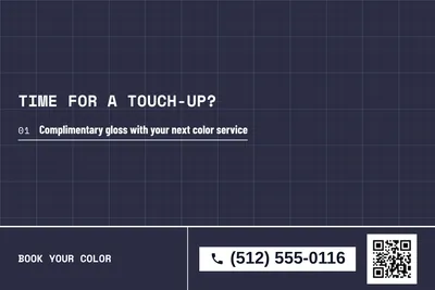 Blueprint · Offer Menu: Time For A Touch-Up?
