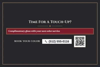 Classic · Offer Menu: Time For A Touch-Up?