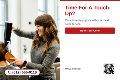 Clean Photo · Photo Left, Text Right: Time For A Touch-Up?