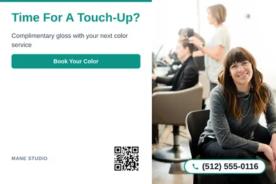 Clean Photo · Text Left, Photo Right: Time For A Touch-Up?