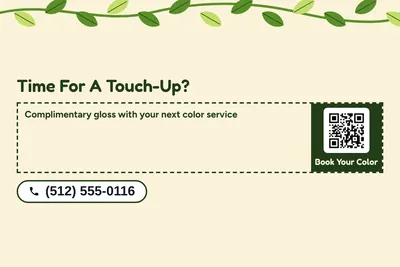 Jungle · Coupon: Time For A Touch-Up?