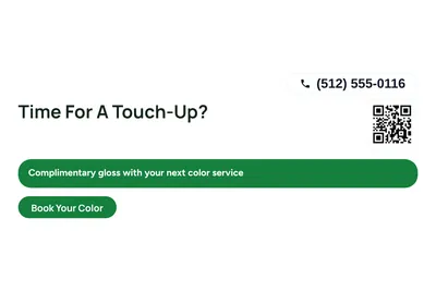 Modern · Offer Menu: Time For A Touch-Up?